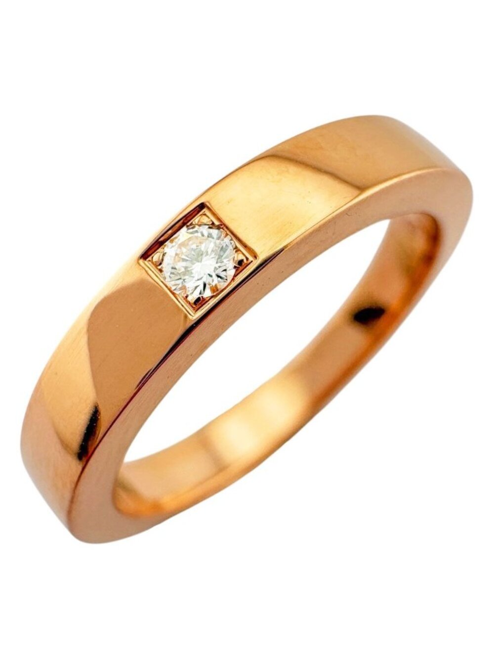 Bvlgari Marry Me Ring 18k Pink Gold Diamond